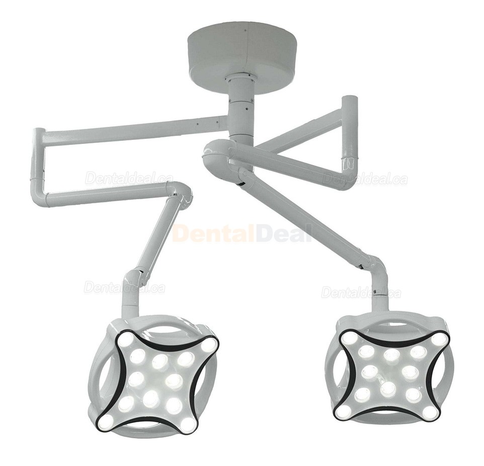 Micare JD1700 Double Head Ceiling-mouted Dental LED Surgical Lamp Dental Operatory Light